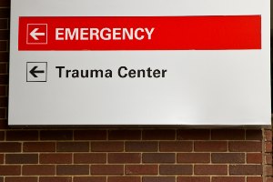 emergency room sign